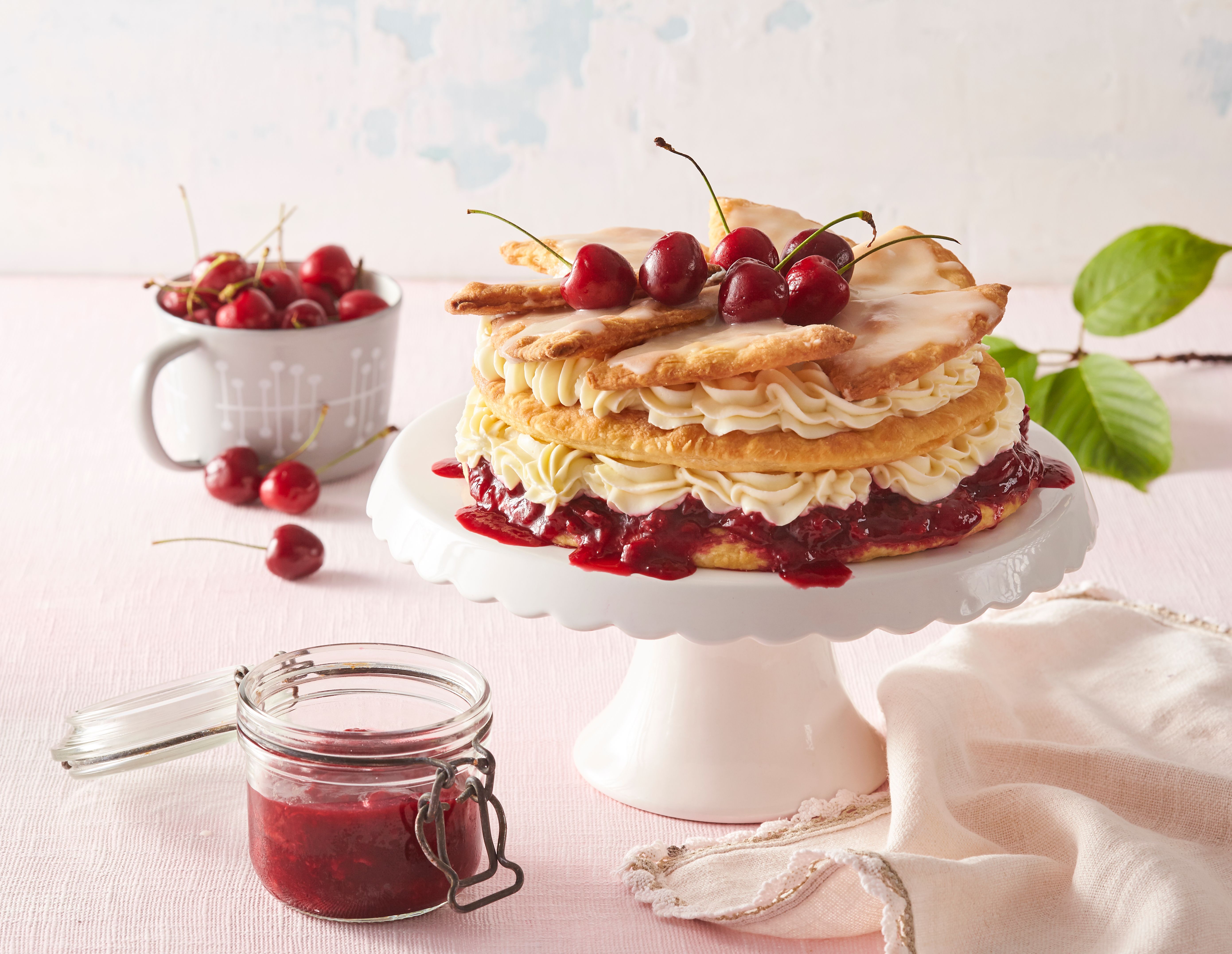 rýchla čerešňová torta